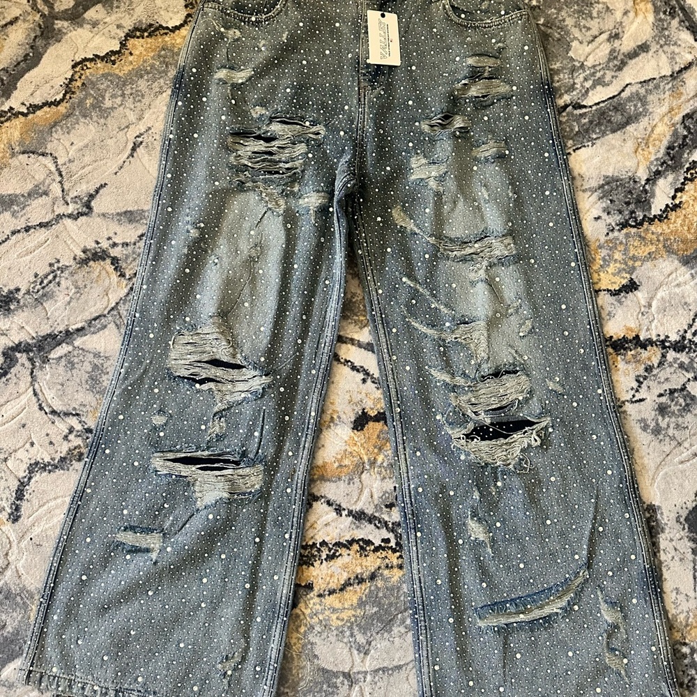 Vale Forever Blue Crystal Rain Denim